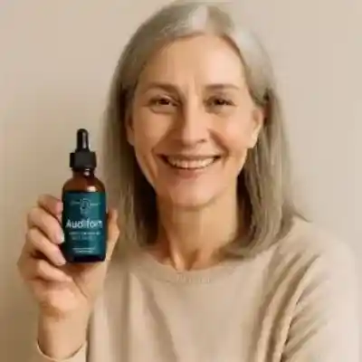 Authentic customer feedback highlighting improved sound sensitivity and overall satisfaction with liquid ear health nutrients.