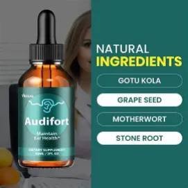 What is Audifort liquid hearing support drops and how it is used daily